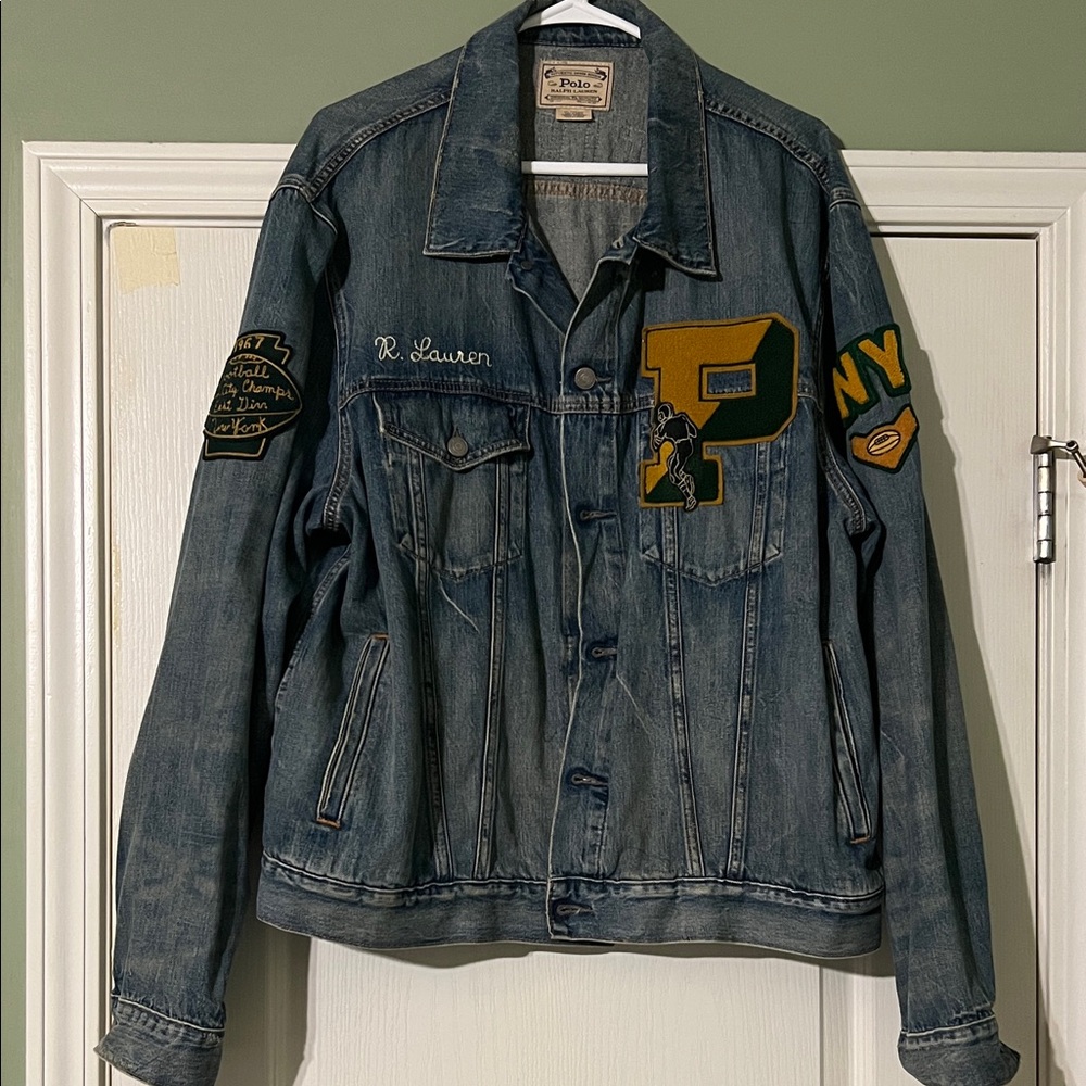 Ralph Lauren Denim Jacket with Patches